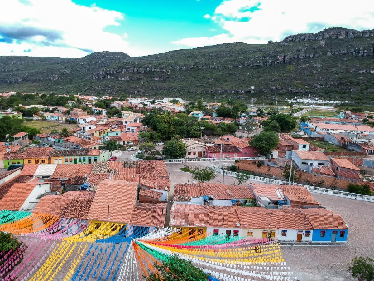 Casita Amarela Na Rua Mais Charmosa De Mucuge - Ba Villa Esterno foto