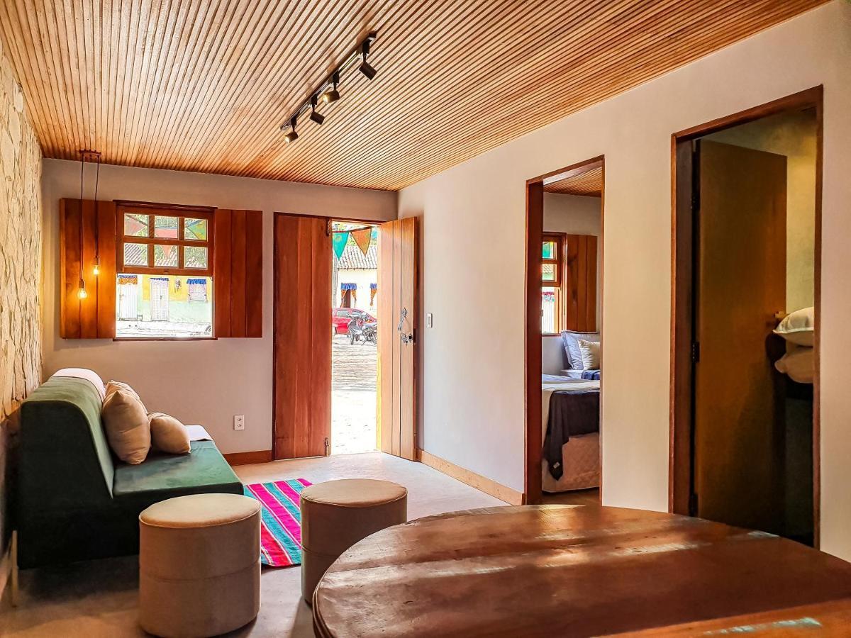 Casita Amarela Na Rua Mais Charmosa De Mucuge - Ba Villa Esterno foto
