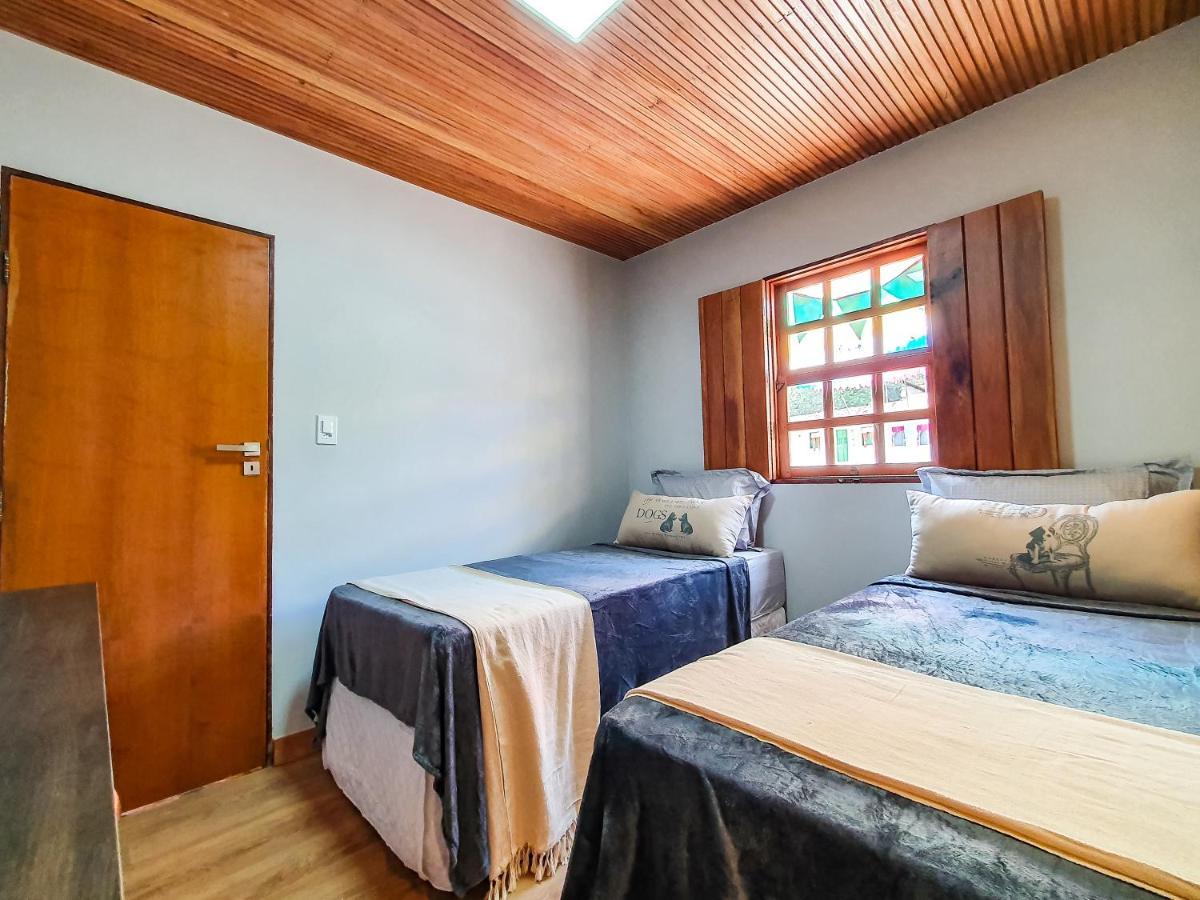 Casita Amarela Na Rua Mais Charmosa De Mucuge - Ba Villa Esterno foto