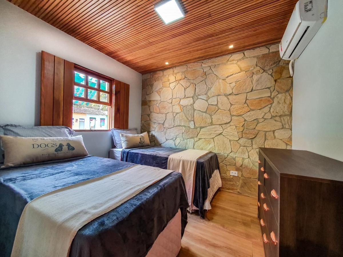 Casita Amarela Na Rua Mais Charmosa De Mucuge - Ba Villa Esterno foto