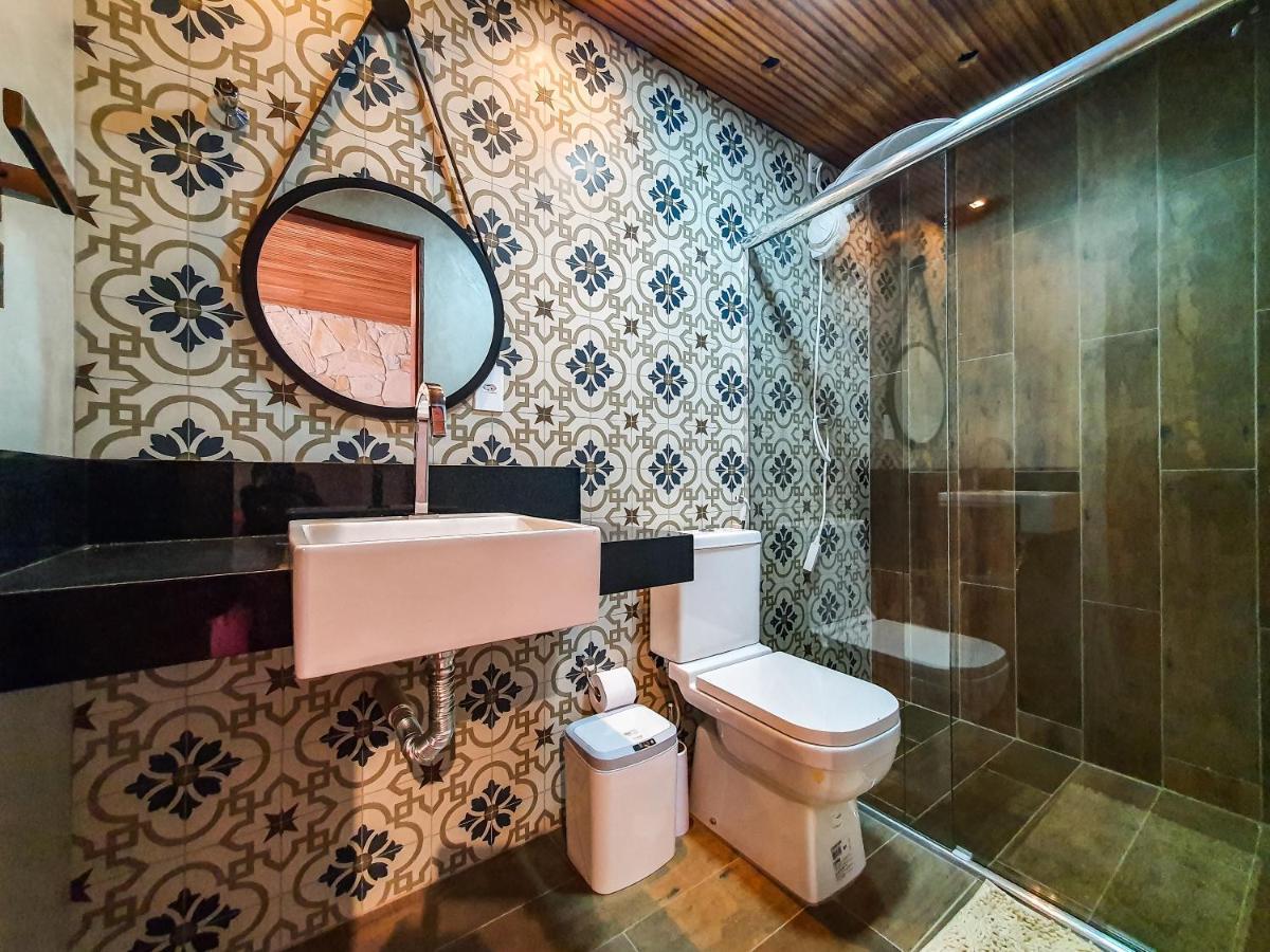 Casita Amarela Na Rua Mais Charmosa De Mucuge - Ba Villa Esterno foto