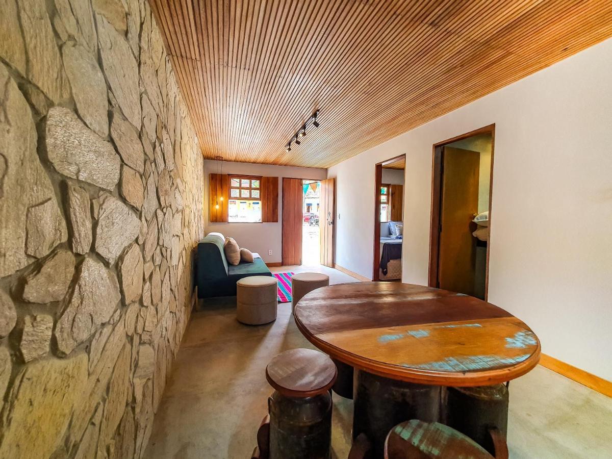 Casita Amarela Na Rua Mais Charmosa De Mucuge - Ba Villa Esterno foto