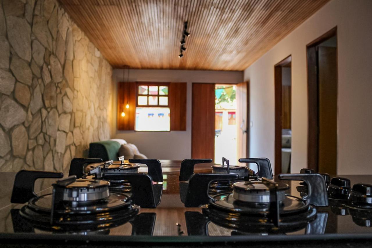 Casita Amarela Na Rua Mais Charmosa De Mucuge - Ba Villa Esterno foto