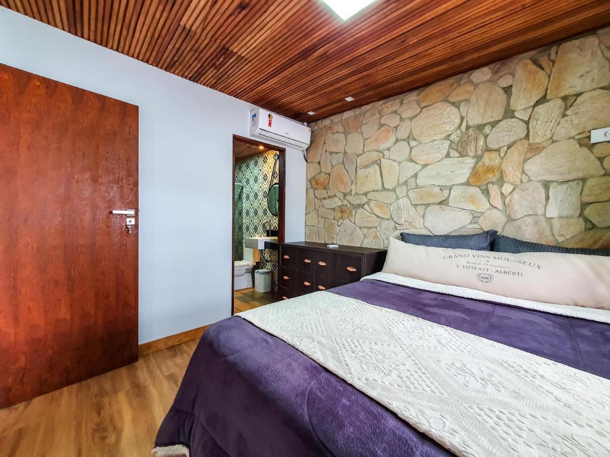 Casita Amarela Na Rua Mais Charmosa De Mucuge - Ba Villa Esterno foto