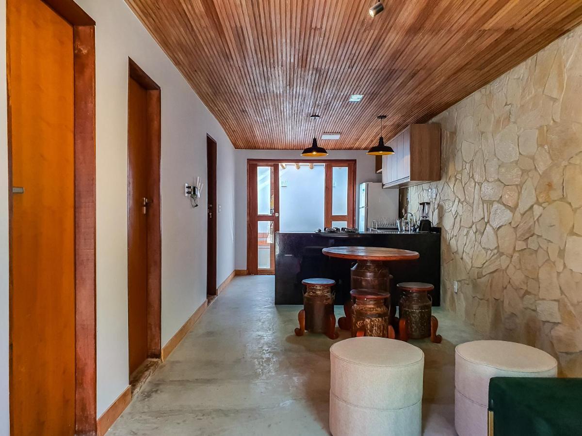 Casita Amarela Na Rua Mais Charmosa De Mucuge - Ba Villa Esterno foto